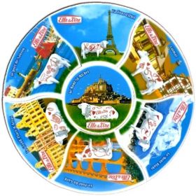 Elle & Vire - Le Tour de France de Marguerite (magnets)