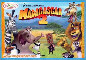 Madagascar 2 (Kinder surprise) NV147  NV155 - 2008