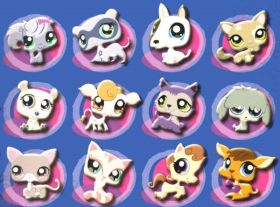 Littlest Pet Shop - Magnets