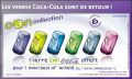 6 Verres Coca-Cola - "Can" Collection 2007