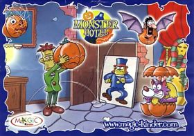 Monster hotel (spciale Halloween) ( Kinder) TT094  TT097