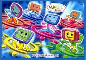 Tlviseurs anims (figurines Kinder surprise) NV048  NV053