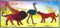 Animaux de la Savane - Kinder surprise -  K93-43  K93-46