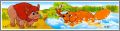 Bison et castor - Kinder surprise - K97-98 et K97-99 - 1997