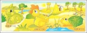 Animaux de la ferme - Kinder Surprise - K98-113  K98-115