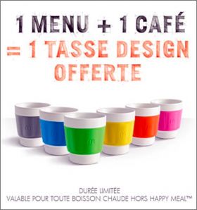 Tasses cr��es par Patrick NORGUET - Mac Donald - 2012