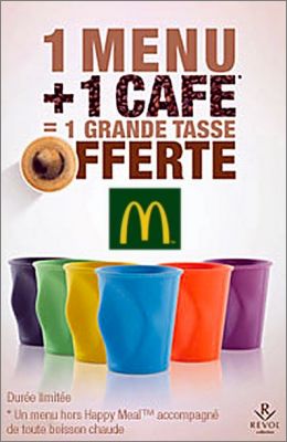 Tasses  Revol Collection - Mac Donald - 2011