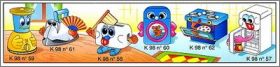 Appareils lectromnager - Kinder Surprise - K98-57  K98-62