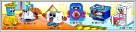 Appareils �lectrom�nager - Kinder Surprise - K98-57 � K98-62