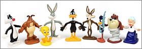 Looney Tunes - 9 Figurines 3D - TM  WBEI - 2010