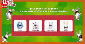 Lapins crtins - Accessoires - Quick