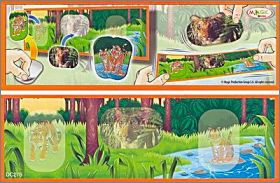 Autocollants Animaux 3D - Kinder Joy - DC276  DC279