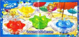 Toupies  eau - Kinder Joy Go Move - DC314