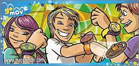 Bracelets propulseurs - Kinder Joy Go Move - DC321  DC323