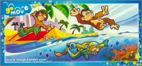 Jeux de lancer 2 - Kinder Joy Go Move - DC324  DC326