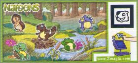 Animaux de la fort (Kinder Natoons ) UN013, 15, 16, 19, 20