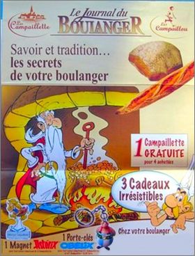 Ast�rix - 3 Magnets - Campaillette - 2003