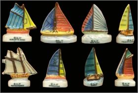 Les voiliers - AL.97 - 8 Fves brillantes - Alcara - 1997