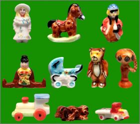 Jouets d'antan - 10 fves brillantes - Prime - 1995