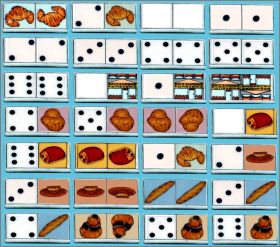 Dominos Boulangerie P�tisserie - 28 F�ves plates Prime 2005