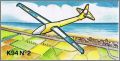 Planeur  jaune et bleu - Kinder surprise - K94-2 - 1994