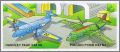 Avions - Kinder surprise - K94-4 et K94-6 - 1994