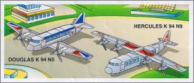 Avions - Kinder surprise - K94-5 et K94-9 - 1994