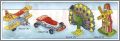 Puzzles 3D en carton - Kinder surprise - K04-69  K04-72