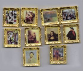 Tableaux de Matres - 10 Fves brillantes - Alcara - 1996