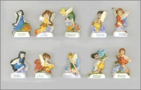 Disney Fairies - 10 F�ves mates - Arguydal - 2010