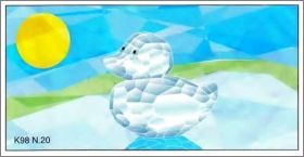 Canard en cristal - Kinder surprise - K98-20 - 1997