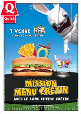 Lapins crtins - Mission Menu Crtin - Verres - Quick 2012