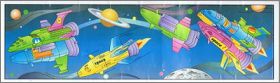 Fus�es Spatiales - Kinder surprise K97-20 � K97-23 - 1997