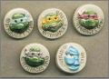 Tortues Ninja - Prime - Fves Plates Reliefs - 1991