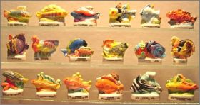 Poissons exotiques (sans logo) F�ves brillantes - Atlas 2006