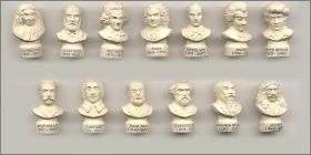 Parole et Musique - Bustes - Pr�-s�rie - F�ves mates - 2005