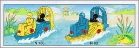 A�roglisseurs dans mar�cage - Kinder - K93-83 et K93-130