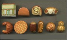 Les viennoiseries - feves brillantes - 2004