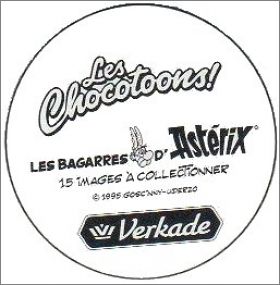 Les Bagarres d'Ast�rix - Pogs - Verkade Les Chocotoons! 1995