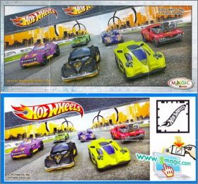 Hot Wheels 2012 - 2013 - Kinder surprise - TR125 à TR130