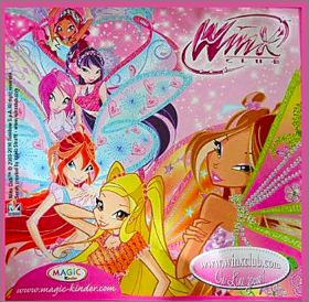 Winx Club - Maxi Kinder Surprise DE-3-60 � DE-3-65