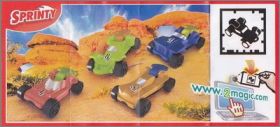 Voitures du D�sert - Kinder Sprinty  - TR031 � TR034