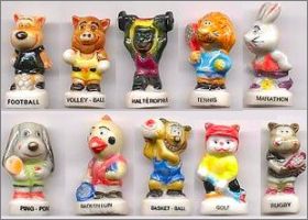 Animaux Sportifs - F�ves brillantes - Arguydal 1995