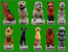 Les Chiens de race 2  - 10 F�ves brillantes - Alcara - 1999