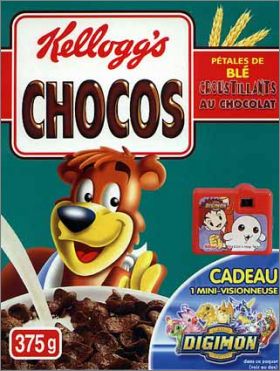 Digimon - Mini-visionneuse - Kellogg's - 2001