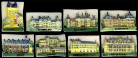 Les Chateaux de la Loire - 8 F�ves relief - Nordia - 1994
