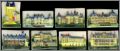 Les Chateaux de la Loire - 8 F�ves relief - Nordia - 1994
