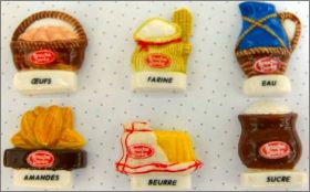 Les Ingr�dients de la Galette Brioche Dor�e F�ves Brillantes