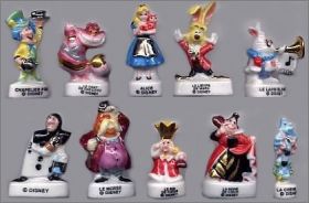 Alice au Pays des Merveilles - Disney  F�ves or et platine