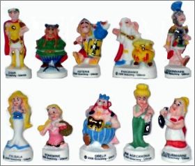 Ast�rix et compagnie F�ves mates Or et platine Arguydal 2007